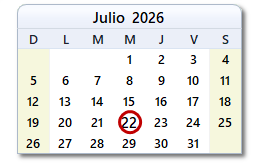 día de hoy
