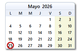 día de hoy