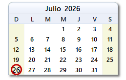 día de hoy