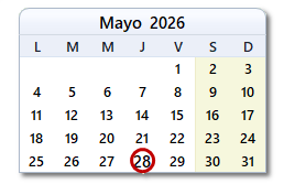 día de hoy