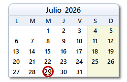 día de hoy