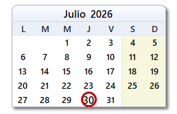 día de hoy