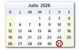 día de hoy