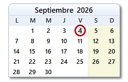 día de hoy