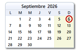 día de hoy
