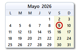 día de hoy