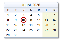 Tänane kuupäev
