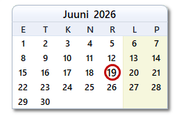 Tänane kuupäev