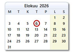 Tämän päivän päivämäärä