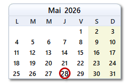 La date d'aujourd'hui