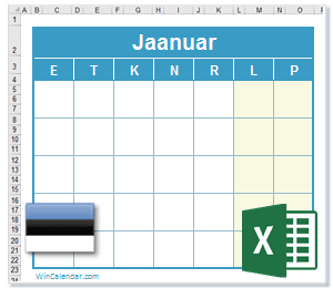 Eesti Excel Kalender