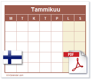 Kalenteri PDF Suomi