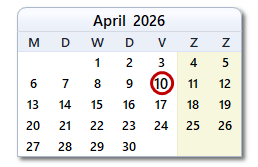 De datum van vandaag