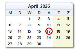 De datum van vandaag