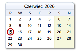 Dzisiejsza data