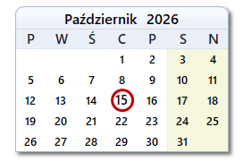 Dzisiejsza data