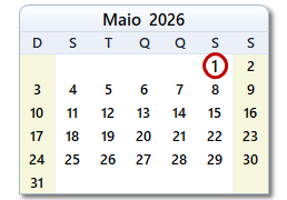 Data de hoje