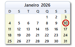 Data de hoje