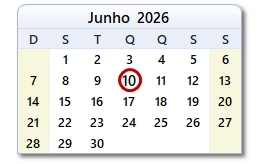 Data de hoje