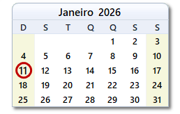 Data de hoje