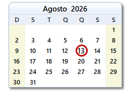 Data de hoje