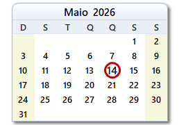 Data de hoje