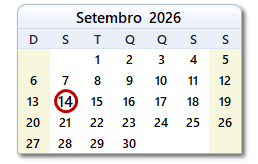 Data de hoje