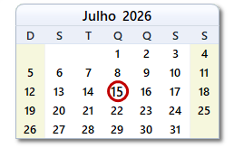 Data de hoje