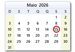 Data de hoje
