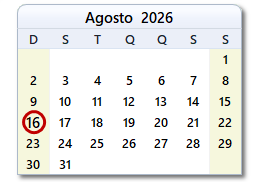 Data de hoje