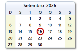Data de hoje