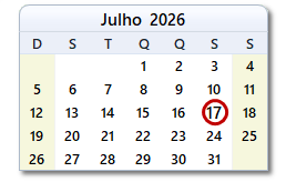 Data de hoje