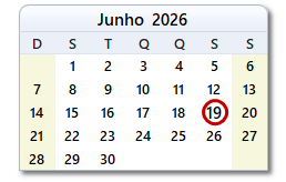 Data de hoje
