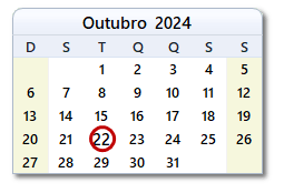 Data de hoje