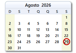 Data de hoje