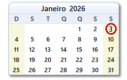 Data de hoje