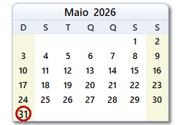 Data de hoje