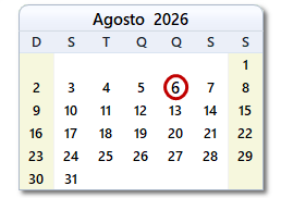Data de hoje