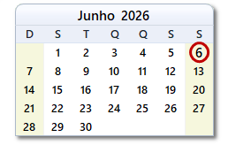 Data de hoje