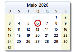 Data de hoje