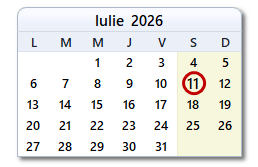 Data de azi