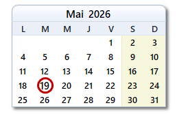 Data de azi
