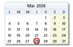 Data de azi