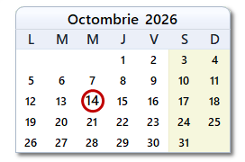 Data de azi