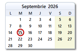 Data de azi
