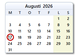 Dagens datum