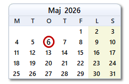 Dagens datum